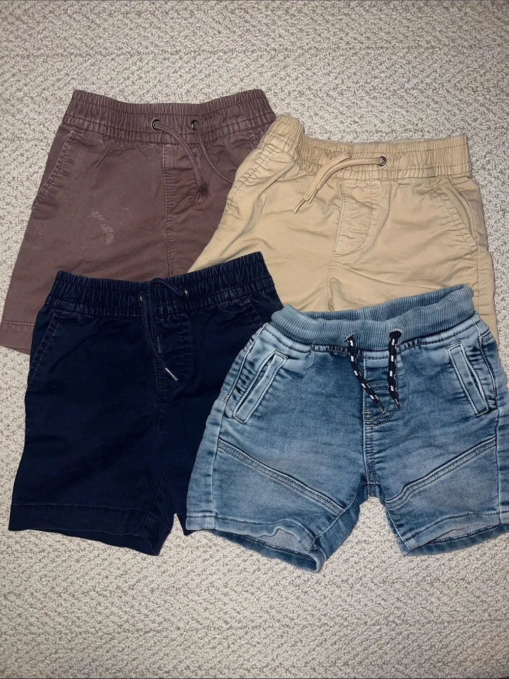 3T boys Drawstring Casual baby GAP shorts bundle